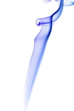 Abstract blue smoke background Stock Photos