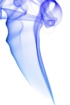 Abstract blue smoke background Stock Photos