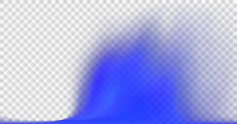 Abstract blue smoke gradient on white background minimal design Stock Illustration