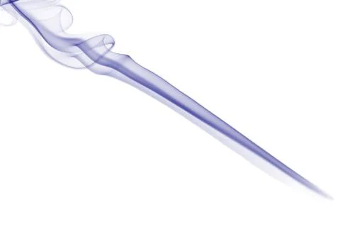 Abstract blue smoke Stock Illustration