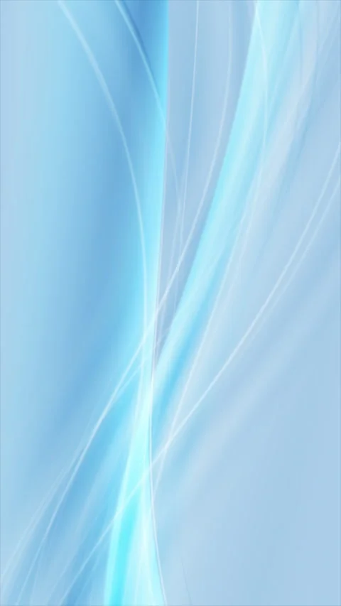 Abstract blue smooth shiny waves blurred elegant motion background Stock Footage 282083919