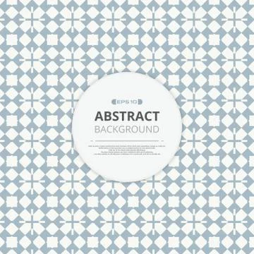 Abstract of blue soft pattern geometrical background. Stock Illustration
