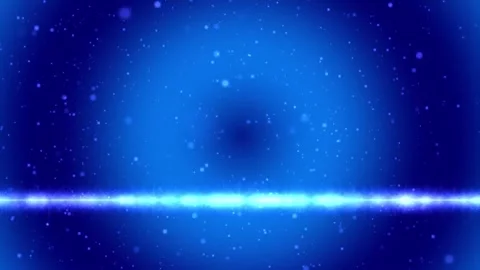 Abstract Blue Soft Sparkling Ring Motion Background Video stock 277337815
