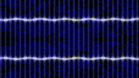 Abstract Blue Sound Wave Equalizer Graphic for Music Video Technology Backg.. Stock Footage 335462412