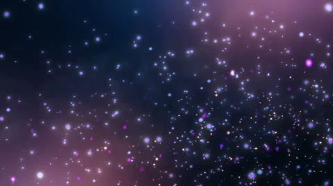 Abstract blue in space particles video 動画素材 61480353
