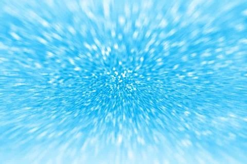 Abstract Blue Sparkle Water Bubbles Stock Illustration