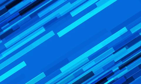 Abstract blue speed line dynamic geometric design Stock Illustration