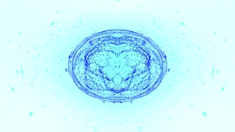 Abstract Blue Sphere Stock Footage 289124750