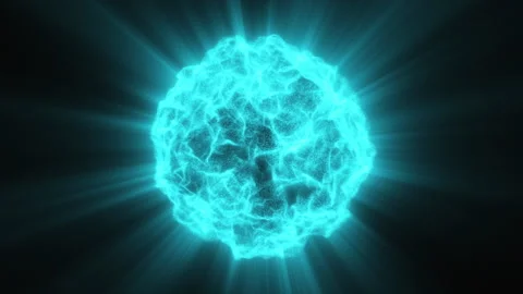 Abstract blue spinning star Stock-Footage 250509410