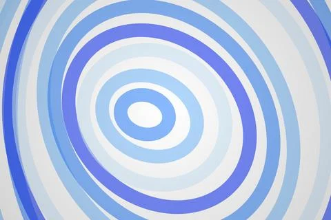 Abstract blue spiral pattern with concentric circles Stock Photos
