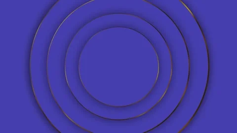 Abstract Blue Spiral Wave Background with Glowing Circular Patterns Video stock 338399003