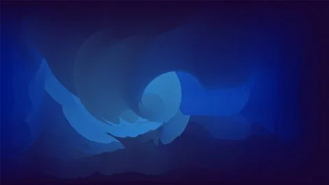 Abstract blue spiral wave effect  Colorful  background design, wave effect Stock Illustration