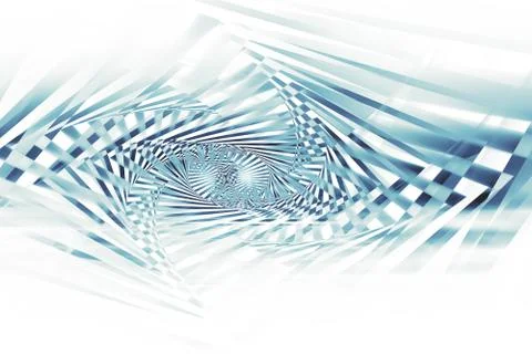 Abstract blue spirals pattern over white イラスト素材