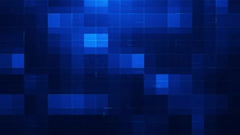 Abstract Blue Square Elements Motion Background Stock Footage 201457875