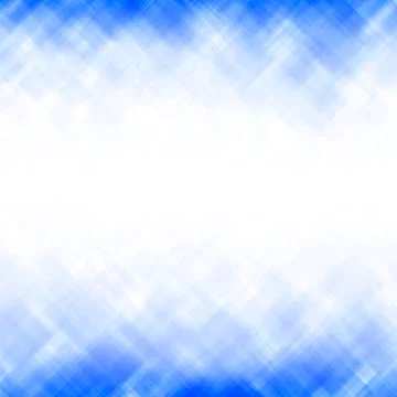 Abstract Blue Square Mosaic Pattern イラスト素材