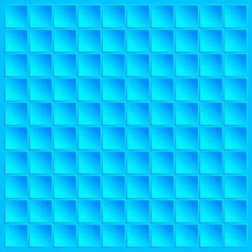 Abstract blue square shape Tile Grid and texture Stock Illustration