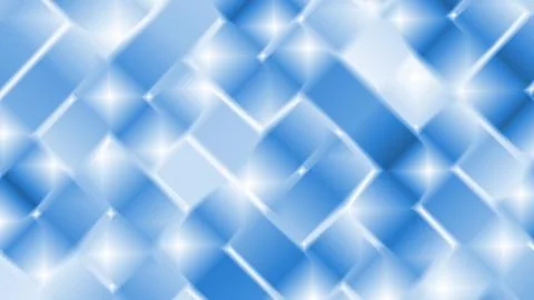 Abstract blue square smooth background Stock Illustration