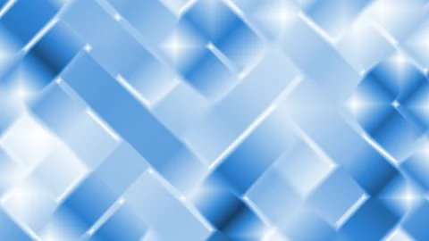 Abstract blue square smooth motion animated background Stock Footage 258046606