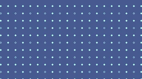 Abstract blue squares background with blue squares pattern loop animation Stock Footage 282479433
