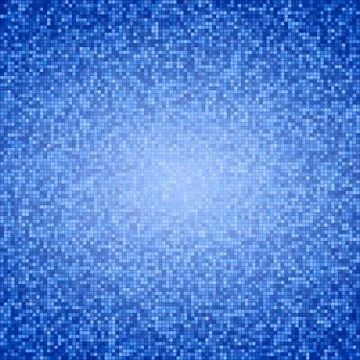 Abstract blue squares background Stock Illustration