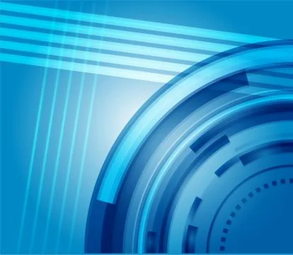 Abstract blue squares background Stock Illustration