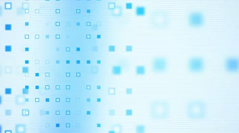 Abstract blue squares flow  animation Stock Footage 68565824