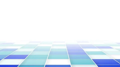 Abstract blue squares loopable background Stock Footage 36461699
