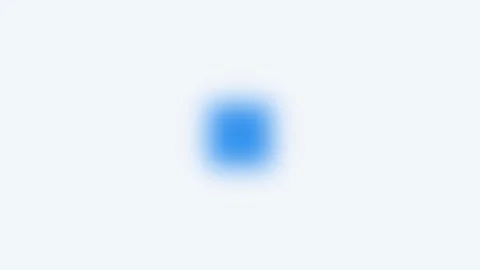 Abstract blue squares motion graphic with soft focus and clean background f.. Stock Footage 343480603