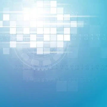 Abstract blue squares vector background Abstract blue squares vector backg... Stock Photos