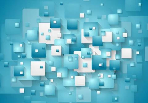 Abstract blue squares vector background Abstract blue squares background. ... Stock Photos