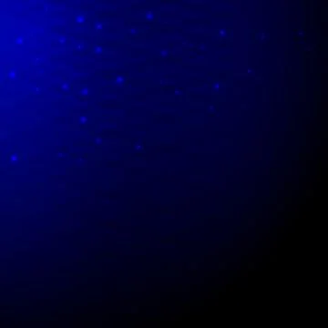 Abstract blue starry night background Stock Illustration