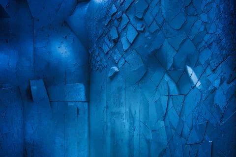 Abstract blue stone wall texture background Illustrazione stock
