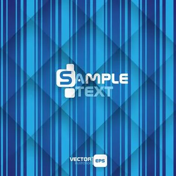 Abstract Blue Stripe Background Abstract Blue Stripe Background. Vector Il... Stock Photos