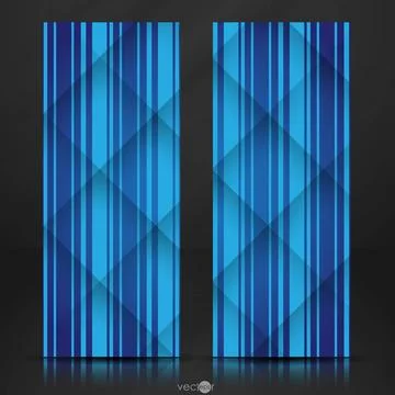 Abstract Blue Stripe Background Abstract Blue Stripe Background. Vector Il... Stock Photos