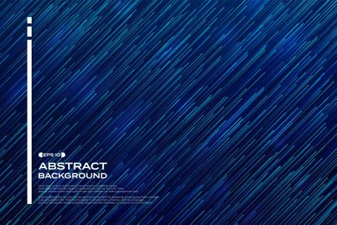 Abstract of blue stripe line pattern of technology futuristic background. Stock Illustration