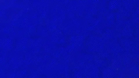 Abstract blue stripes animation on dark blue background, wavy digital space Stock Footage 296258845