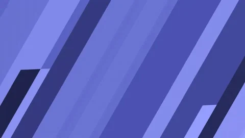 Abstract blue stripes, geometric, tech, modern background with moving lines. Stock Footage 153886450