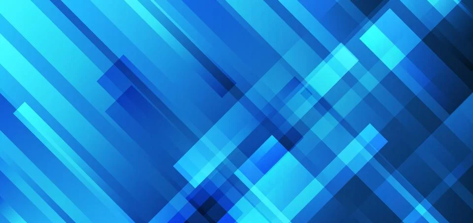 Abstract blue stripes overlapping technology futuristic concept background 스톡 일러스트