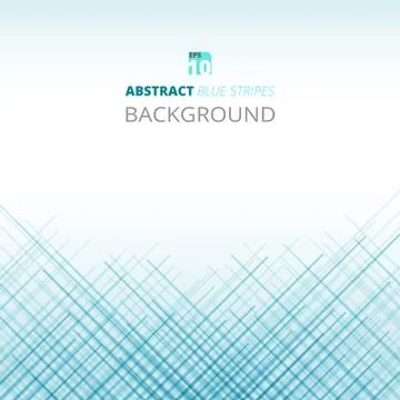 Abstract of blue stripes pattern background. Stock Illustration