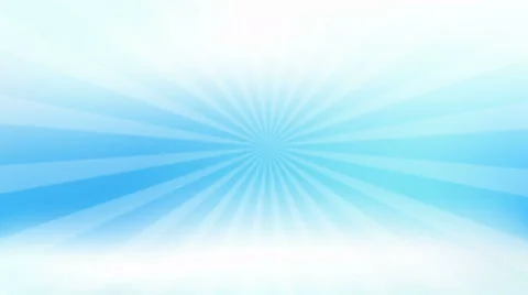 Abstract blue sunburst loop animation Stock Footage 60407587