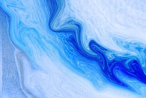 Abstract Blue Swirl Background With Circular Wave Texture And Motion Blur F.. Stock Illustration