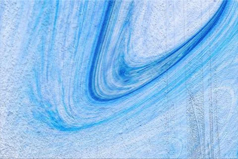 Abstract Blue Swirl Background With Circular Wave Texture And Motion Blur F.. Stock Illustration
