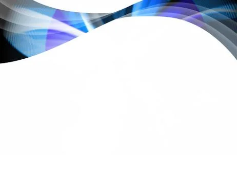 Abstract Blue Swirl Stock Illustration
