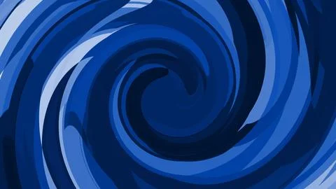Abstract Blue Swirl Vortex Pattern Stock Photos