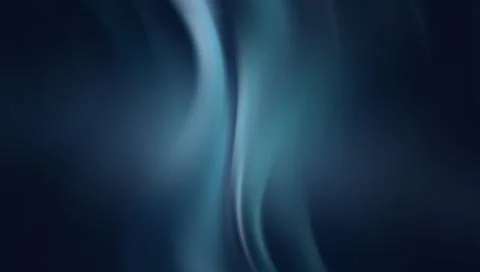 Abstract blue swirling light design element Stock Illustration