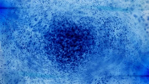 Abstract Blue Swirling Pattern Stock Footage 289118847