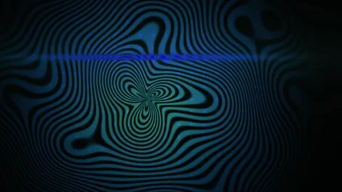 Abstract blue swirling patterns with lines and shapes. Stock Footage 335542889