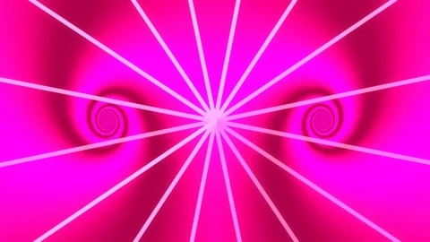 Abstract Blue Swirls and Rays: Hypnotic Vortex Energy Background Stock Footage 332503045