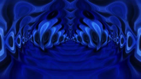 Abstract Blue Swirls Stock Footage 289135790