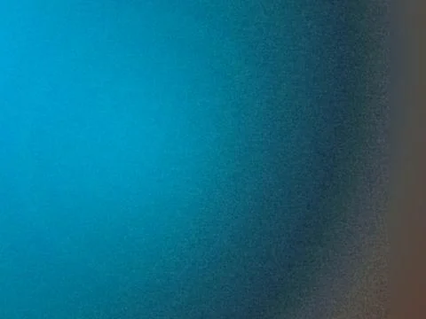 Abstract Blue Teal Gradient Background With Grain Texture and Subtle Brown .. Illustrazione stock